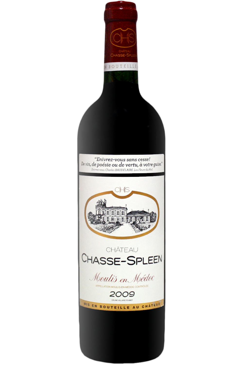 WineVins Chateau Chasse Spleen 2009