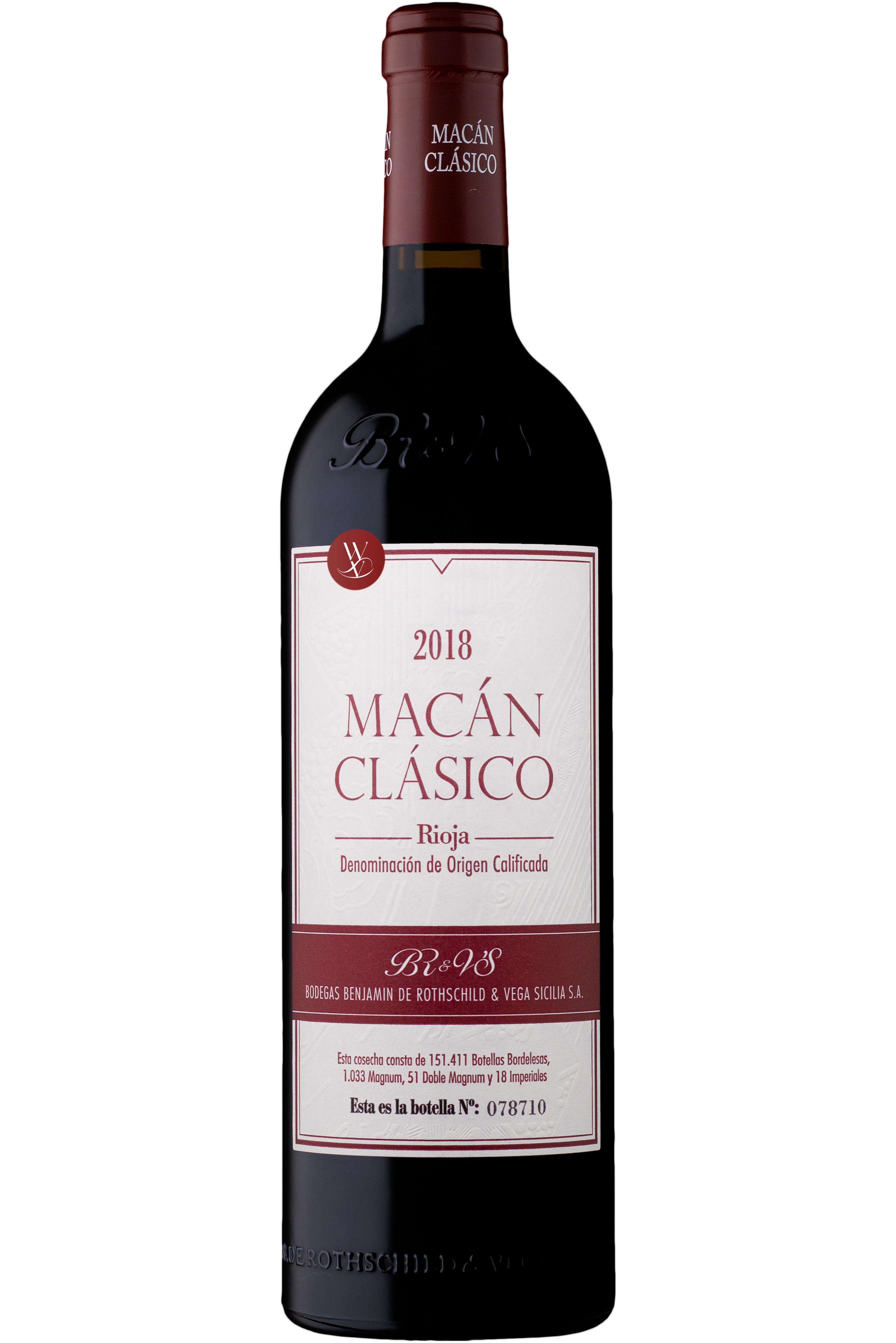 WineVins Macán Clásico Tinto 2018