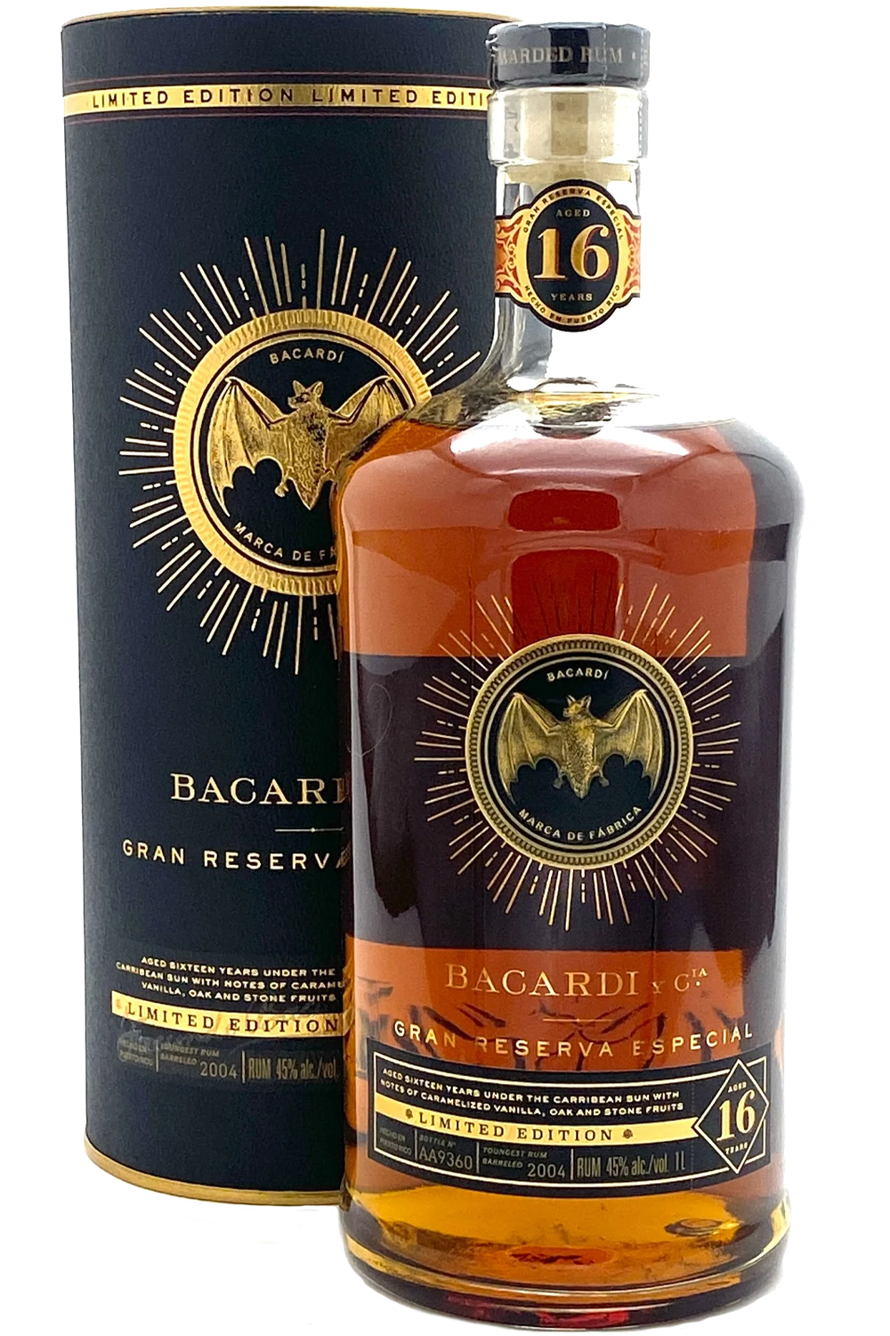 Winevins Bacardi Gran Reserva Especial 16 Anos 1L