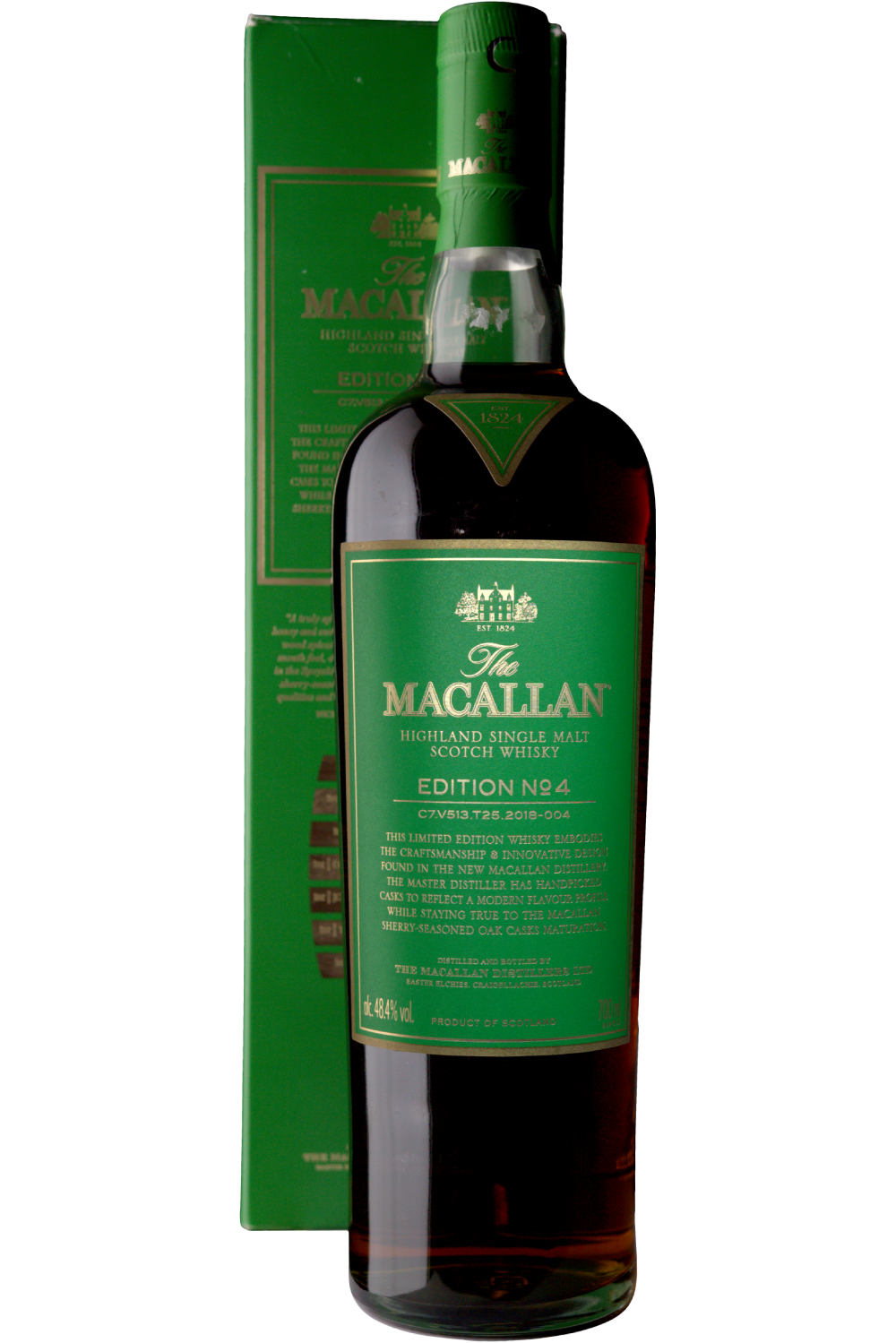WineVins The Macallan N.º 4 Highland Single Malt Scotch Whisky