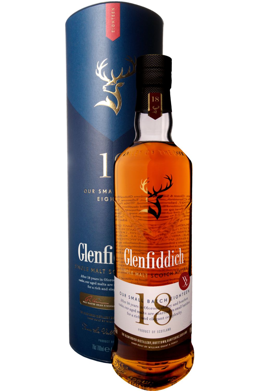 WineVins Whisky Glenfiddich Pure Malt 18 Anos