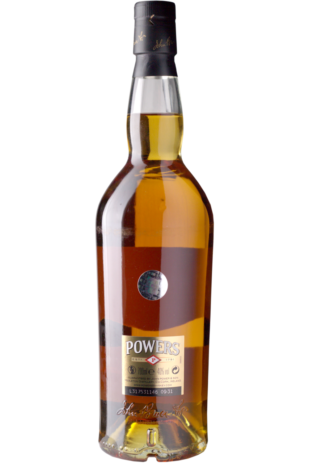 Whisky Powers Reserva Especial Etiqueta Dorada 12 Años