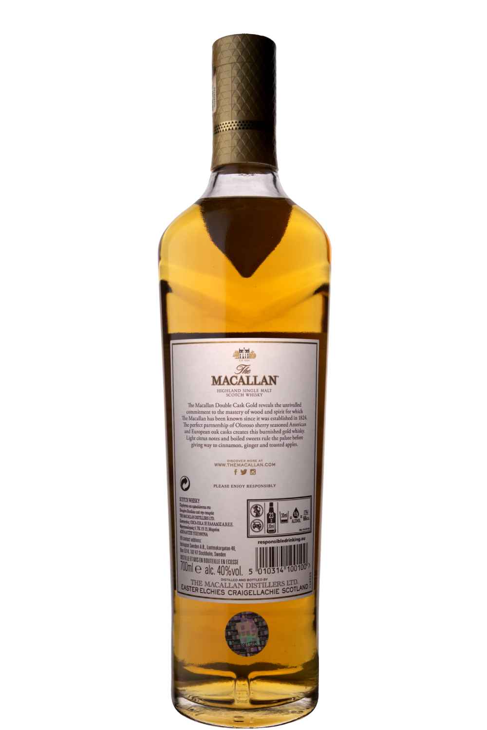 WineVins Whisky The Macallan Double Cask Gold