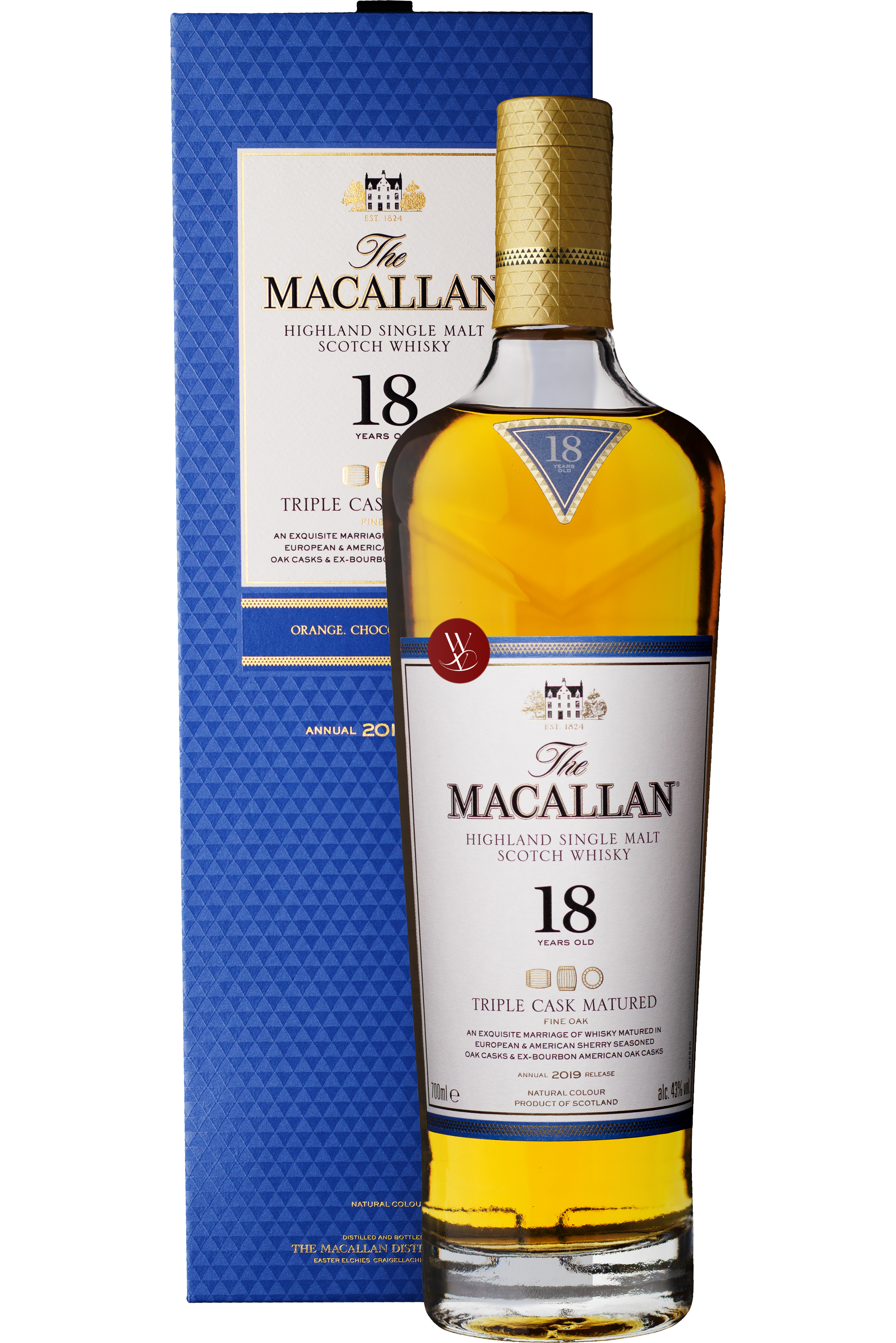 WineVins Whisky The Macallan Triple Cask 18 Anos