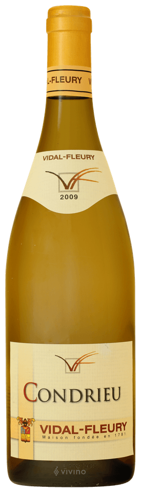 Wine Vins Vidal Fleury Condrieu Branco
